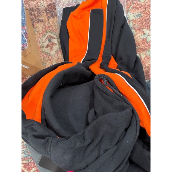 Miami Dolphins NFL Team Apparel Hoodie XXL Black & Orange Foco Mens Sweatshirt W - Picture 4 of 4